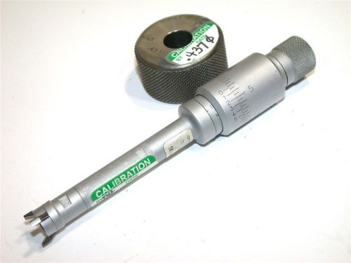 Etalon  .400&#034; - .500&#034; inside .0001&#034; micrometer w/master #531 no. 78.112378 for sale