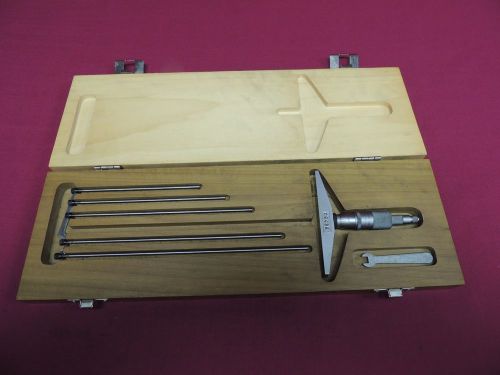 St industries depth gauge micrometer machinist tool machinist tools for sale