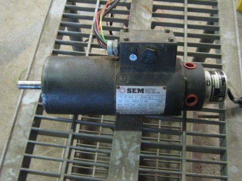 SEM SMALL ELECTRIC MOTORS MT 30H4-44 DC SERVO MOTOR