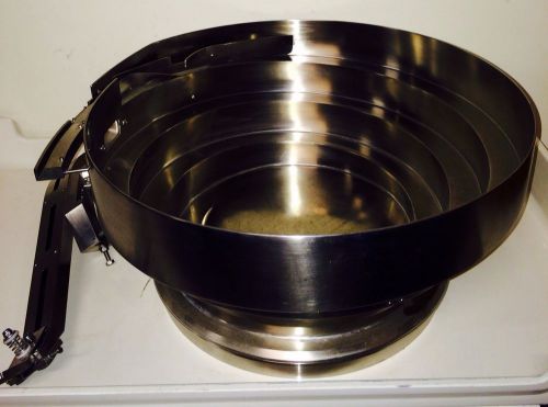 16-17&#034; Vibratory Bowl x 7&#034; Deep 316SS from Pharma 2 Avail same Configuration