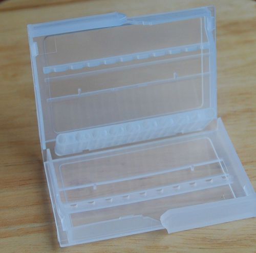 4PCS Plastic box for End Mills or Drills 0.125“ Aperture