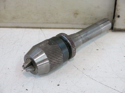 ALBRECHT KEYLESS DRILL CHUCK, 1/32&#034;-1/2&#034;, R8 SHANK