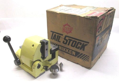 NIKKEN 6.5&#034; CNC SWING-AWAY QUICK-ACTION TAILSTOCK - #P-170