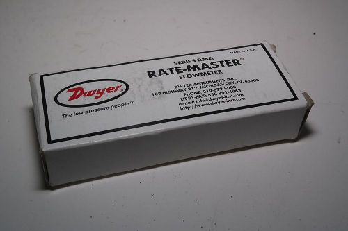 DWYER RATE-MASTER RMA-12 FLOWMETER  FREE SHIPPING!