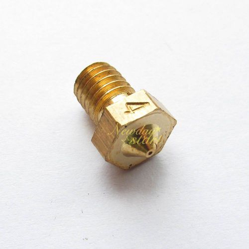 1pcs 3d printer 0.4mm nozzle print head all metal type passive cooling 1.75mm m6 for sale