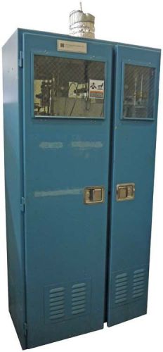 Scott 3-Tank Cylinder Process Gas Delivery Cabinet w/ Distribution Valve Panel#2