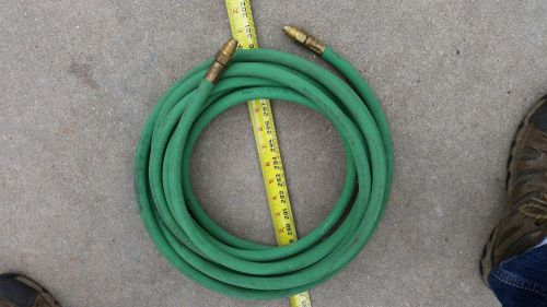 PARKER BRAND Argon Hose MIG/TIG Flowmeter 1/4&#034; 25&#039; 9/16&#034; Fitting, Inert Gas Hose