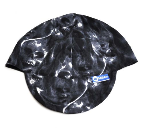 Miller  230541 Welding Cap, Ghost Skulls, Size 7