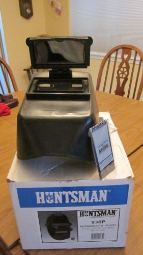 Huntsman Welding Safety Helmet With Front Lift Flap Glass Holder 930P