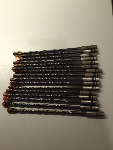 Precision High Speed Twist Drills Lot of 16