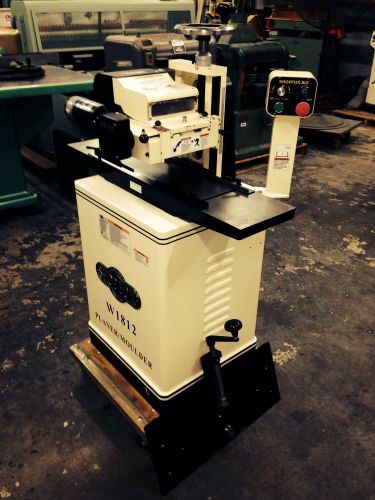 Shop Fox Planer/Moulder; Model#: W1812;