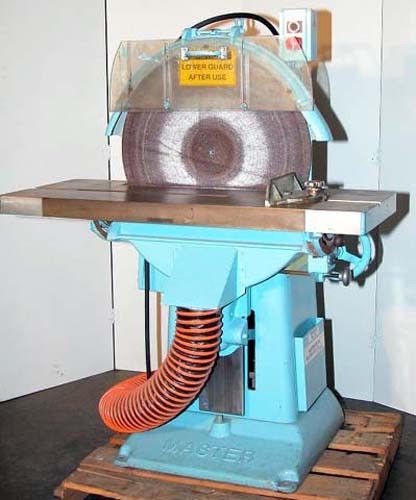 Master 24 inch disc sander/grinder sn 6144    (inv. 3736) for sale