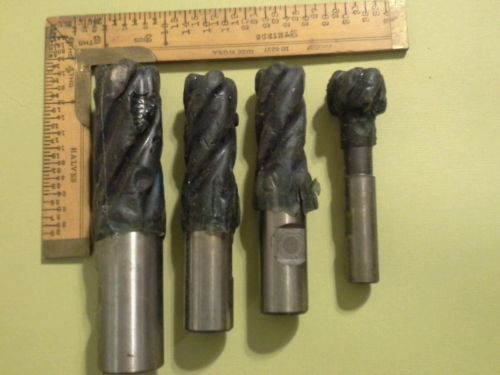 #010 cnc machine mill bits, 4, 5, and 6 flute new for sale