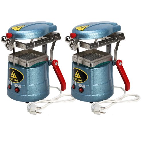 2pcs Dental Vacuum Forming Molding Machine Thermoforming Dental Lab Equipment