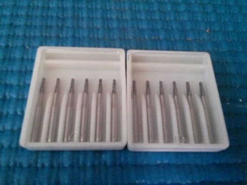 New Miltex FG 171S dental burs (12 burs)