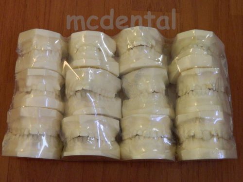 12 TYPODONT MALOCCLUSION MODEL CLASS I II III ORTHODONTIC BRACES TOOTH TYPODONT