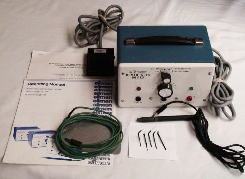 Ellman dento-surg 90 ffp dental electrosurgery unit-all accessories + 5 tips for sale