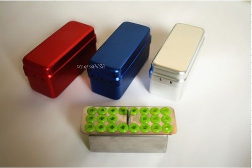 5PCS Dental 22 holes autoclave disinfection/sterilization box B033 Random Color