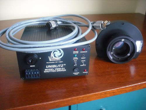 Vincent Associates Uniblitz Shutter 35mm + VMM-D1 shutter driver