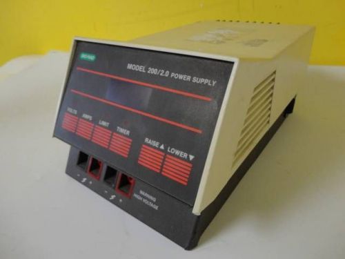 Bio-Rad Model 200/2.0 Electrophoresis Power Supply 100/120V 50/60 Hz Used