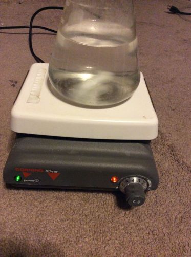 Corning PC-410 Magnetic Stirrer, ceramic top, 4 x 5 &#034; top, 115V/60Hz