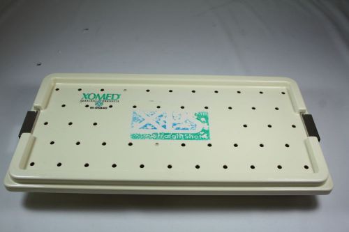 Xomed XPS Straight Shot Sterilization Tray