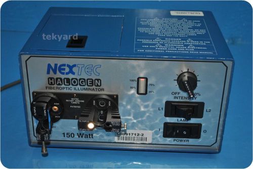 NEXTEC 2150 HALOGEN FIBEROPTIC ILLUMINATOR / LIGHT SOURCE @