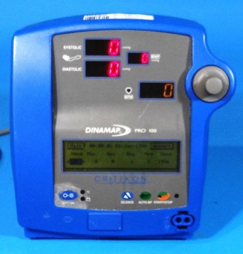 Critikon Dinamap Pro 100 Blood Pressure Monitor