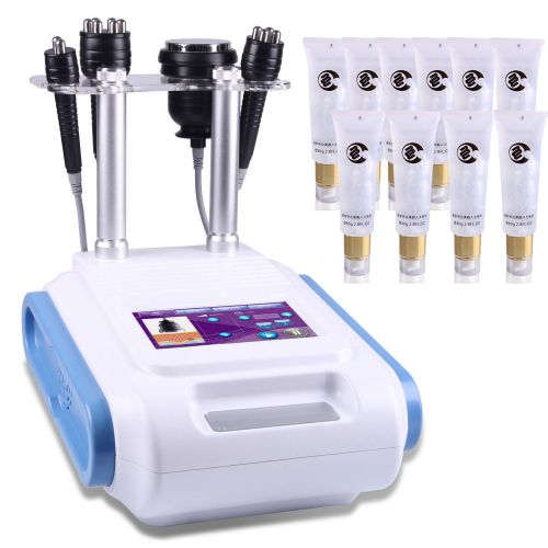 Ultrasonic Free Gel+Power Unoisetion Cavitation Fat Removal Multipolar 3D RF Spa