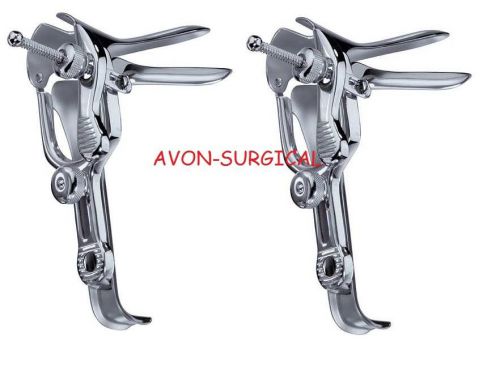 SET OF 12 EACH NEW PREMIUM GRADE MEDIUM GRAVES VAGINAL SPECULUM GYNOCOLOG