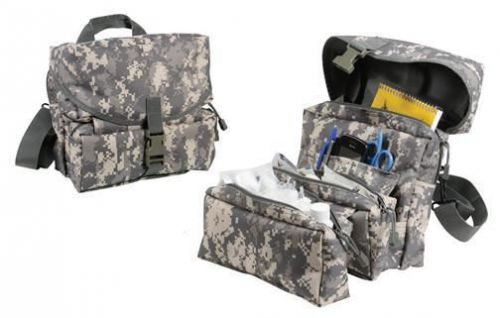 40131 NEW ACU DIGITAL CAMO MOLLE 900 D MEDICAL KIT BAG - 10&#034; X 8&#034; X 5 1/2&#034;