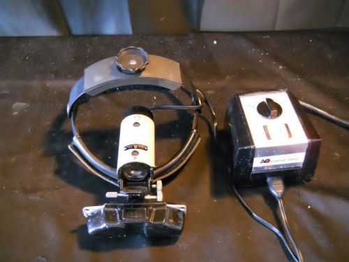 American Opticl AO Optometrist/Surgical Head Lamp Light ???