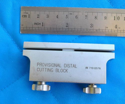 Richards 71512576 Orthopedic Provisional Distal Cutting Block