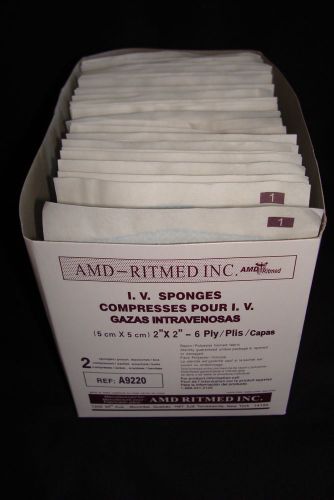 66 NEW I.V. SPONGES 2&#034; x 2&#034;