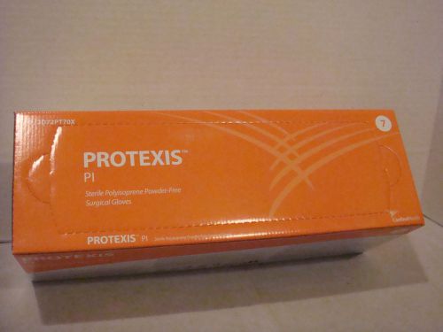 PROTEXIS PI STERILE POLYISOPRENE POWDER FREE GLOVES 50 Pair~SIZE 7