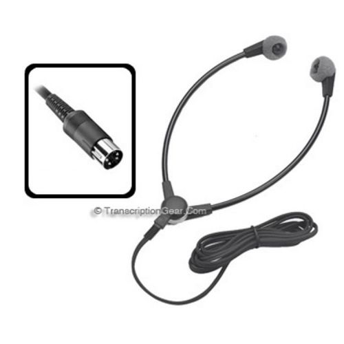 Wishbone style headset with round din plug for sale