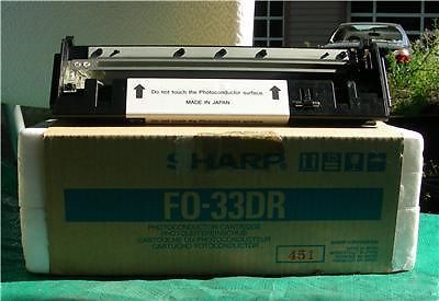 NIB GENUINE SHARP FO-33DR FO33DR DRUM FO3300 MACHINES