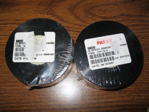 2 NEW Hi Speed Ribbon 38mm x 600m 12077613 9800 Monarch Paxar