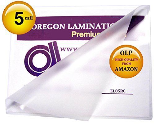 NEW 5 Mil Menu Laminating Pouches Qty 100 Hot 12 x 18 Laminator Sleeves