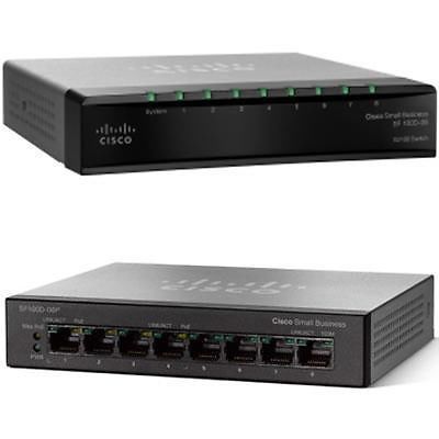 Cisco SF100D 8 port 10 100 Switch *UPC* 882658441547