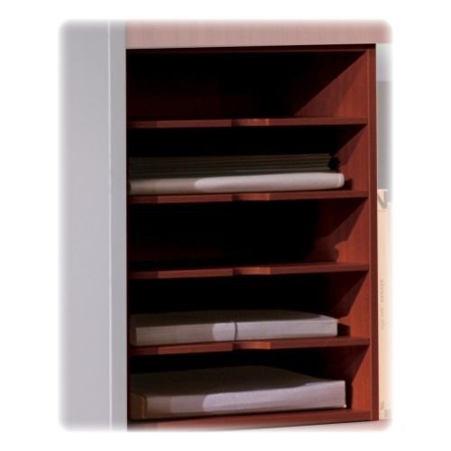 MLNAHPMLCR Horizontal Paper Manager,15&#034;x11-3/4&#034;x20-1/4&#034;,Cherry