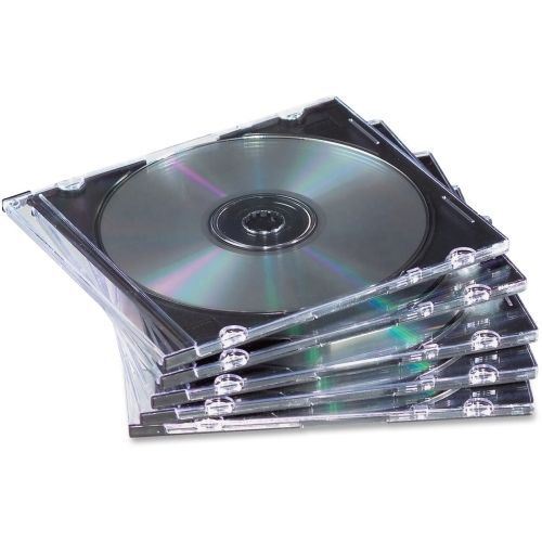 Fellowes NEATO Slim Jewel Cases - 100/Pack - Jewel Case - Plastic - Clear