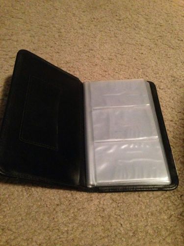 Black Business Card Holder Book