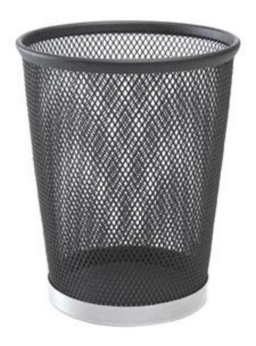 Sanford Mesh Black &amp; Silver Jumbo Pencil Holder