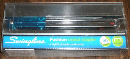 Swingline Chrome Runway Fashion Stapler, Stylish Durable Metal Construction