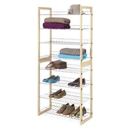 Closet shelves wood chrome 6026-220 for sale