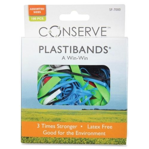 Baumgartens PlastiBand - Latex-free- 100 / Box - Polyurethane - Assorted