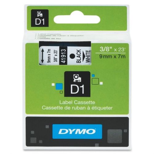 DYMO 41913 Tape 38&#034; Black on White