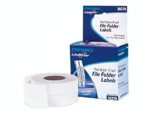 DYMO LabelWriter File Folder 2-Up - File folder labels - black on white -  30277