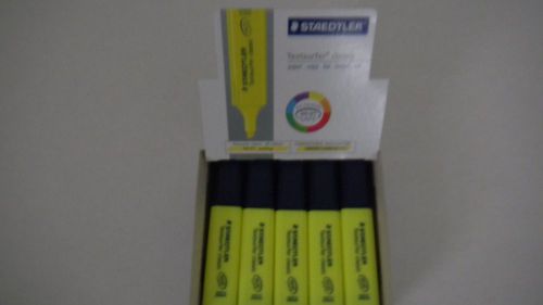 STAEDTLER TEXTSURFER CLASSIC HI-LITER YELLOW 364-A6-1 BOX /10